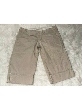VTG Abercrombie and Fitch y2k Twill Low Rise Bermuda Shorts